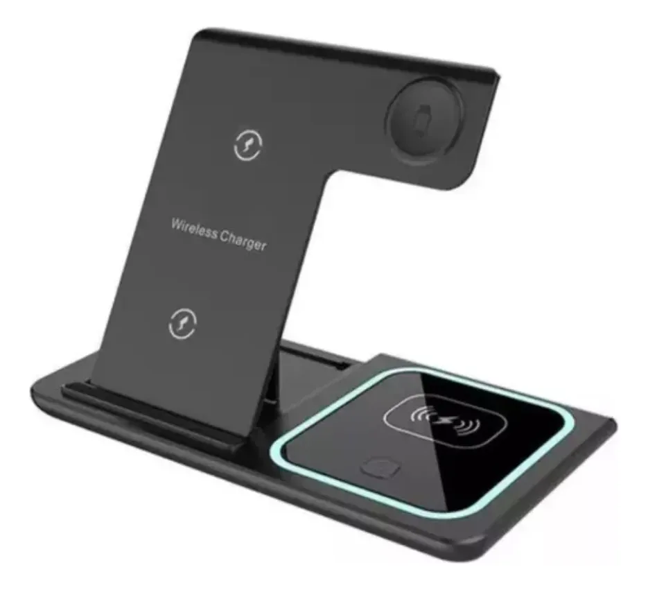 CARGADOR INALAMBRICO 3 EN 1