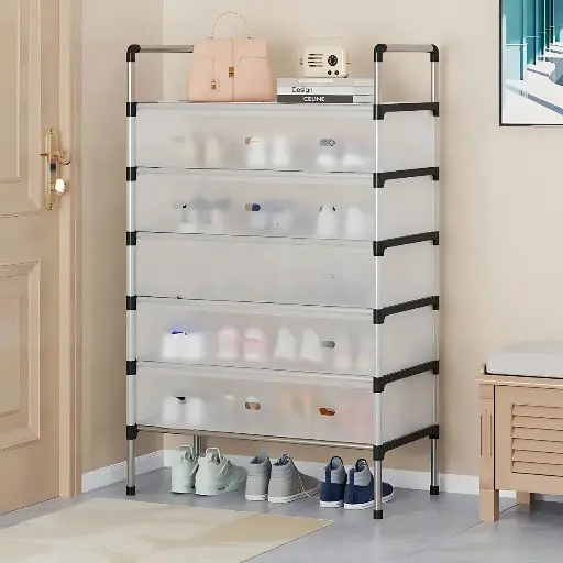 [447] ZAPATERO 6 NIVELES CON PUERTA